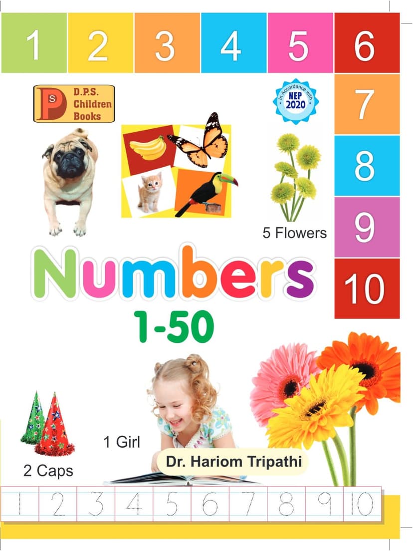 Numbers 1 to 50