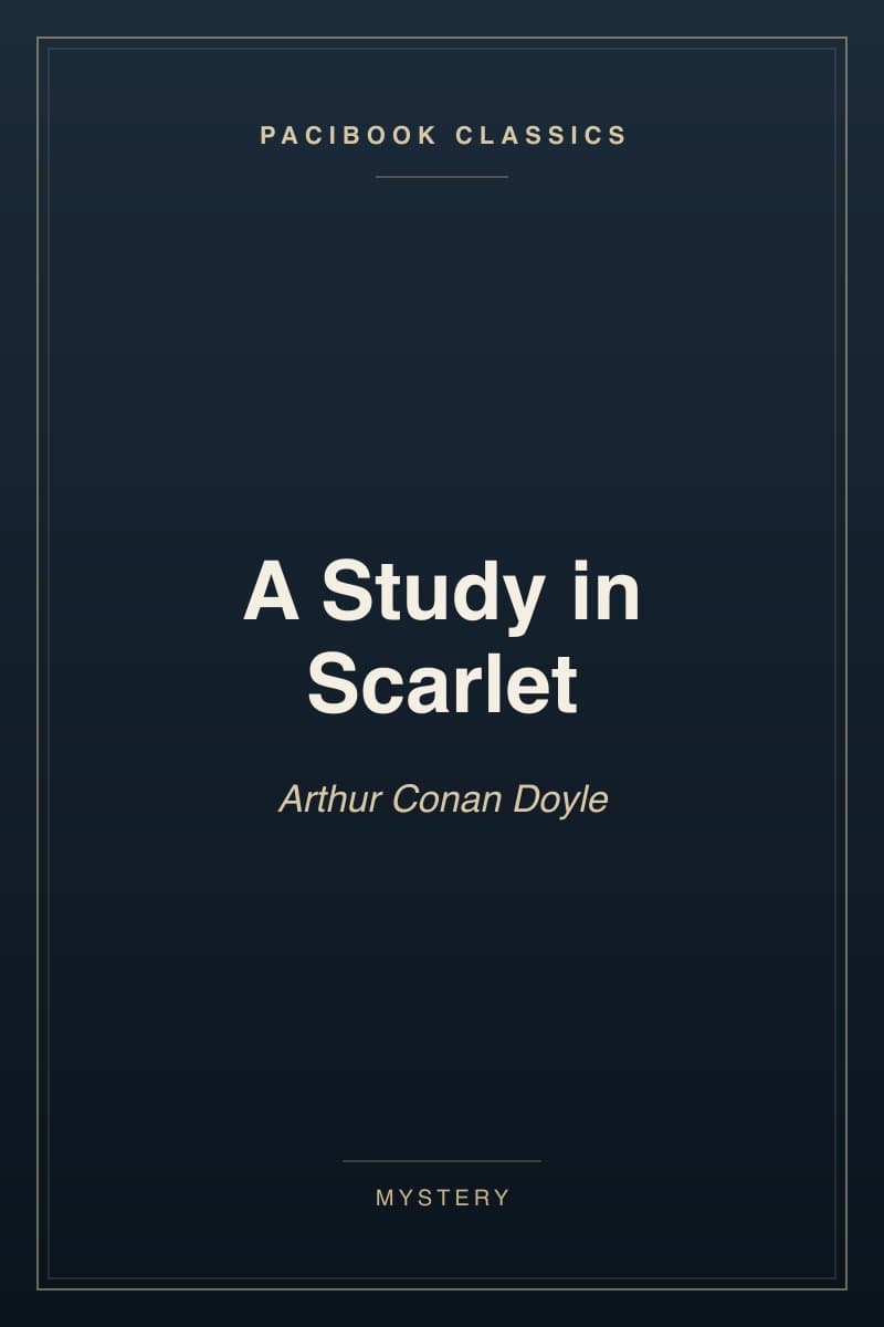 A Study in Scarlet