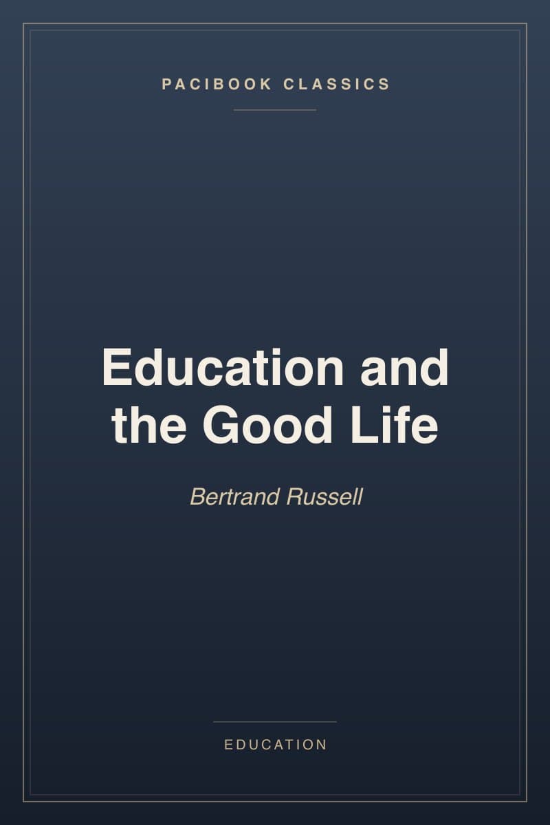 Education and the Good Life