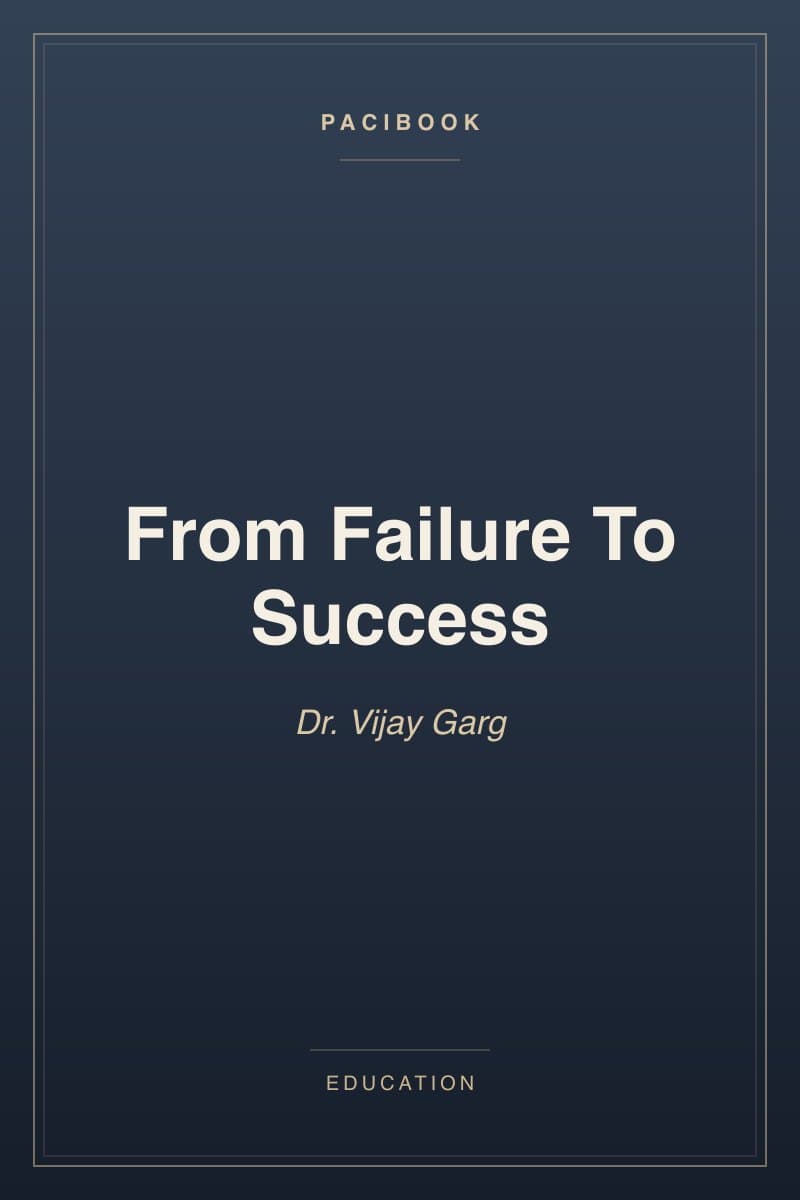 From Failure To Success