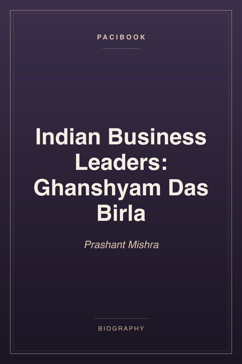 Indian Business Leaders: Ghanshyam Das Birla