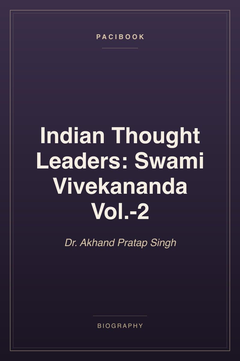 Indian Thought Leaders: Swami Vivekananda Vol.-2